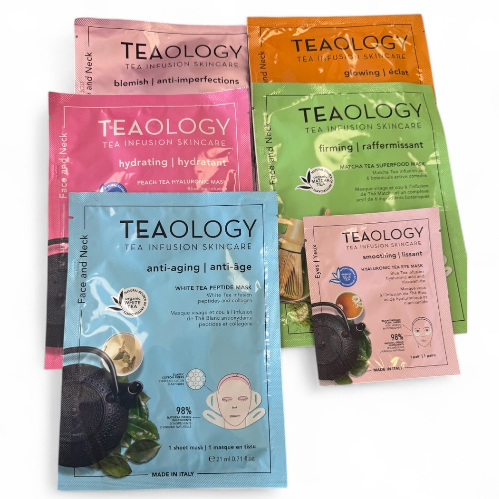 Teaology Skincare Face Masks Set